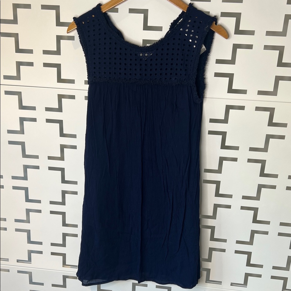Tommy Bahama Navy Cotton Sun Dress